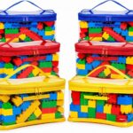 Transparent Toy Storage Bags Featuring Labels And An Accessible Opening
