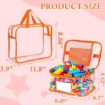 Transparent Toy Storage Bags (With Zippers) - Image 2