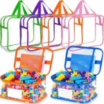 Transparent Toy Storage Bags (With Zippers)